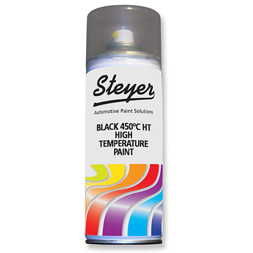 High Temperature Matt Black Paint Aerosol Steyer Car Paints