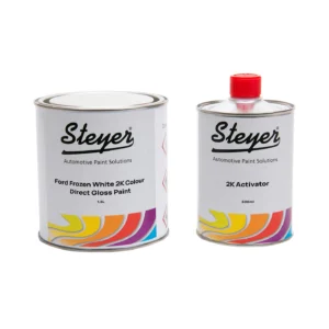 1.5L Ford Frozen White 2K Colour Direct Gloss Paint Trade Pack