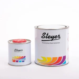 2K High Build Car Body Primer & Fast Hardener Kit, Grey, 5 Litre