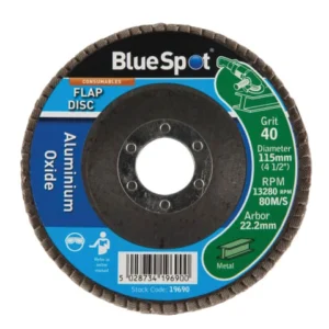 Sanding Flap Disc 115mm 40 Grit