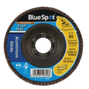 Sanding Flap Disc 115mm 80 Grit
