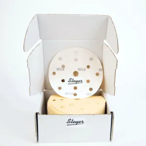 150mm/6" Velcro Car Body Repair Sanding DA Discs Pad Multi 15 Hole Box 50