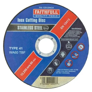 Inox Cutting Disc 115 x 1.2 x 22.23mm