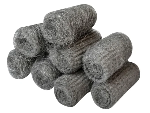 Steel Wool Assorted Grades 20g Rolls (Pack 8)