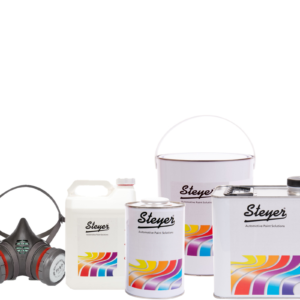10.5 Litre Brilliant White 2K Paint Kit Inc. Mask, Paint, Activator, 2K Thinner & Standard Thinner