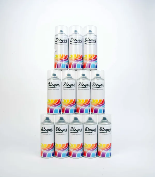12 X 400ML Aerosols RAL 6007 Satin Finish Bottle Green Spray Paint Colour (Verde Bottiglia/Flaschegrun)