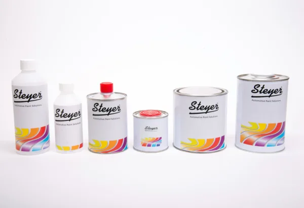 Solvent Basecoat Jet Black Car Paint