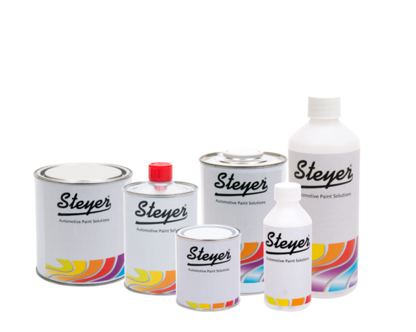 Solvent Basecoat Jet Black Car Paint