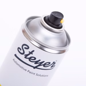 Steyer 500ml RAL 9005 Jet Black Gloss Spray Paint – High Quality Aerosol